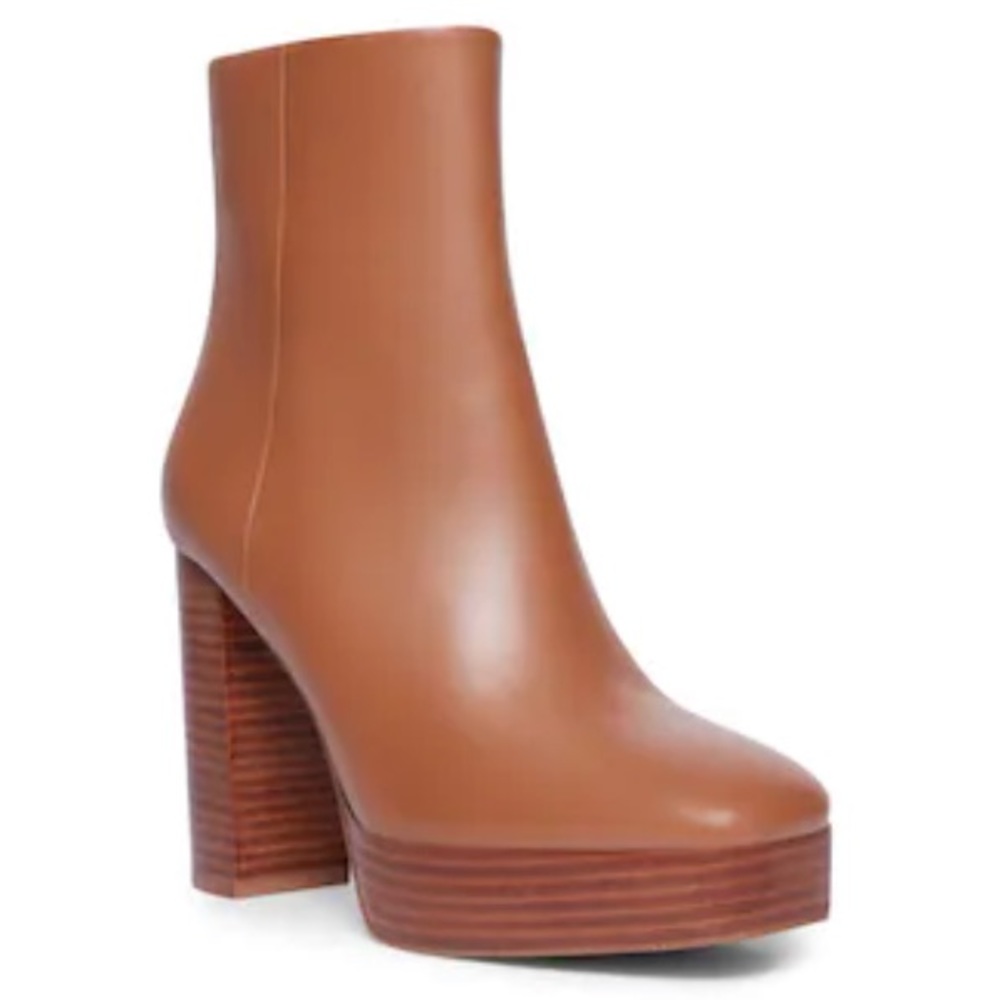 Madden Girl Autumn Platform Bootie Brown
